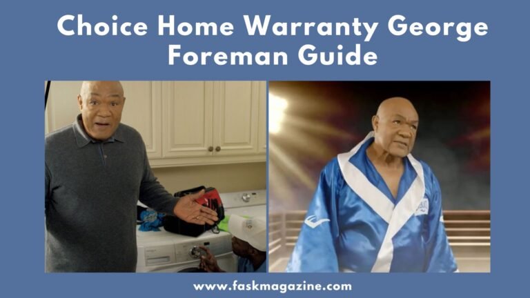 What is Choice Home Warranty George Foreman